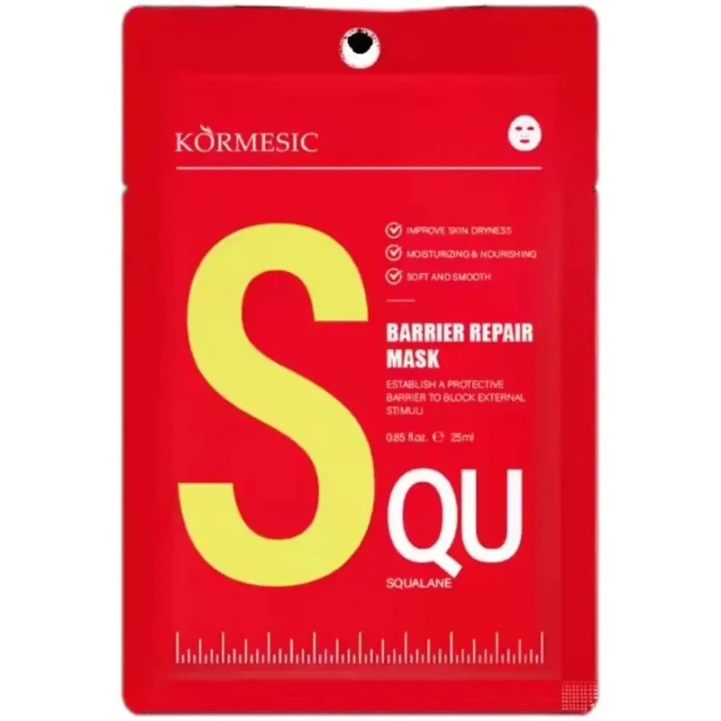 ماسک ورقه ای صورت ترمیم کننده و آبرسان کورمسیک KORMESIC